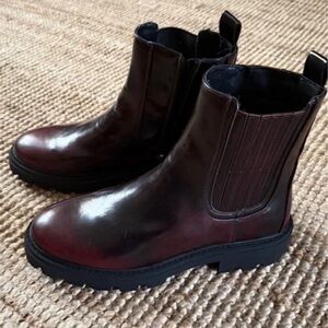 River Island Dark Brown Ankle Boots